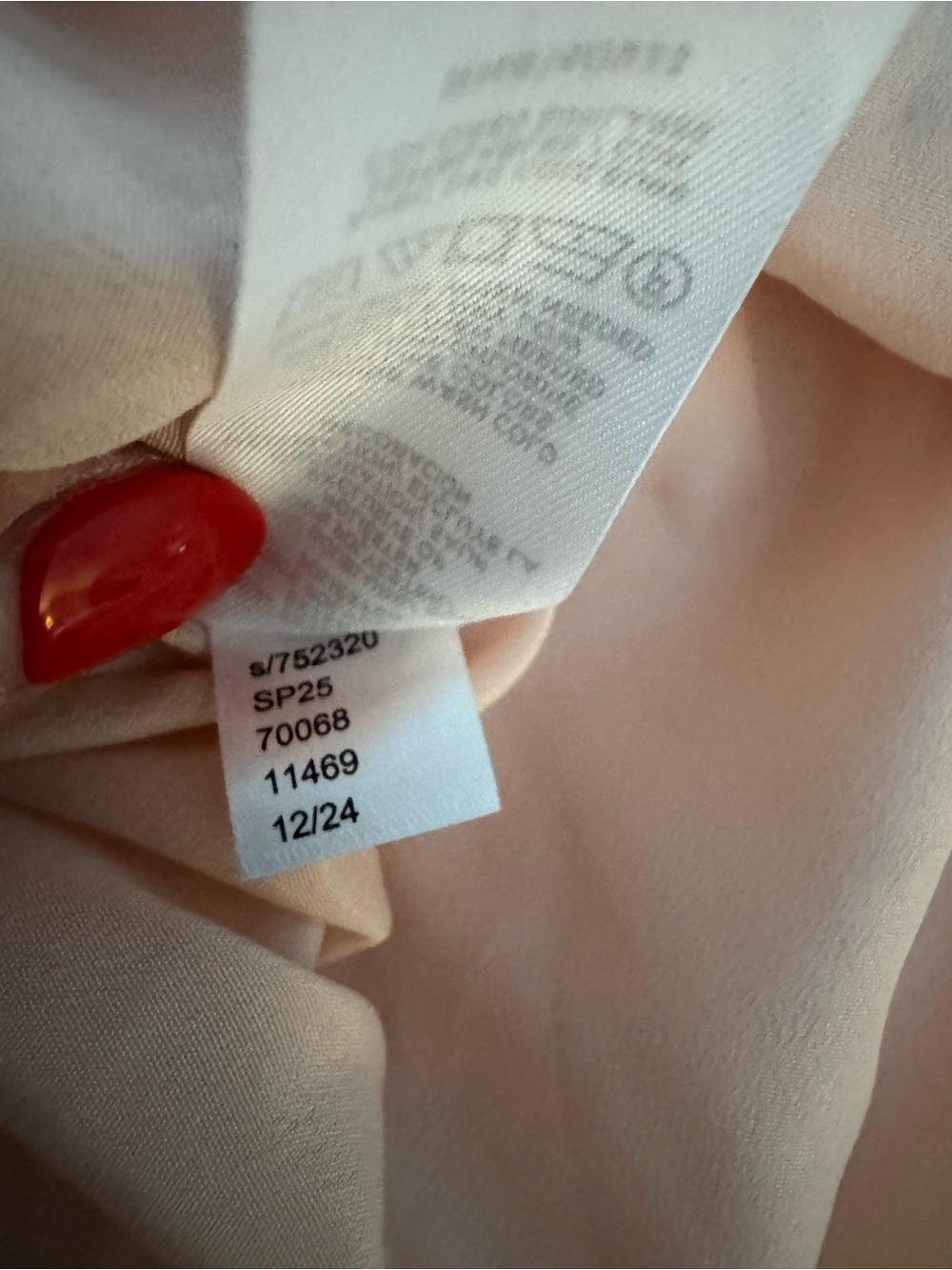 NWT! LOFT Pale Blush Lace-Trim Camisole - Picture 9 of 9